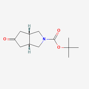 cis-Tert-butyl 5-oxohexahydrocyclopenta[C]pyrrole-2(1H)-carboxylate