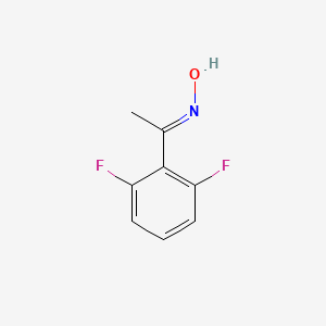 (Z)-1-(2,6-Difluorophenyl)ethanone oxime
