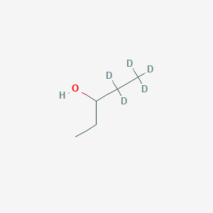 molecular formula C5H7D5O B1149612 1,1,1,2,2-Pentadeuteriopentan-3-ol CAS No. 144032-75-7