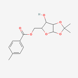 5-O-(4-methylbenzoyl)-1,2-O-(1-methylethylidene)pentofuranose