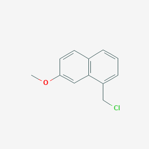 molecular formula C12H11ClO B1149643 1-(Chloromethyl)-7-methoxynaphthalene CAS No. 178366-52-4