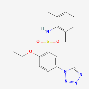 N-(2,6-dimethylphenyl)-2-ethoxy-5-(1H-tetrazol-1-yl)benzenesulfonamide