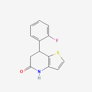 7-(2-fluorophenyl)-6,7-dihydrothieno[3,2-b]pyridin-5(4H)-one