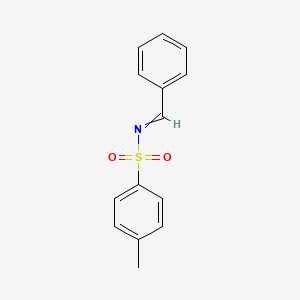 molecular formula C14H13NO2S B1149672 N-benzylidene-4-methylbenzenesulfonamide CAS No. 13707-41-0
