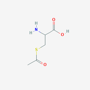 molecular formula C5H9NO3S B1149676 3-(乙酰硫)-2-氨基丙酸 CAS No. 15312-11-5