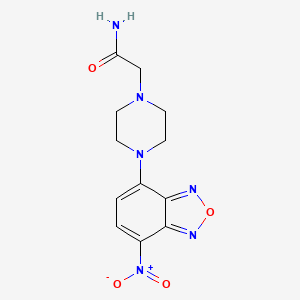 2-[4-(7-Nitro-2,1,3-benzoxadiazol-4-yl)piperazin-1-yl]acetamide