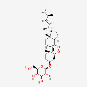 molecular formula C62H98O8 B1149695 Ergosterol peroxide glucoside CAS No. 140447-22-9