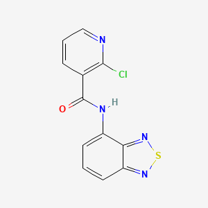 N-(2,1,3-benzothiadiazol-4-yl)-2-chloropyridine-3-carboxamide