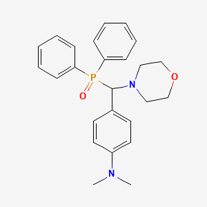 4-[(diphenylphosphoryl)(morpholin-4-yl)methyl]-N,N-dimethylaniline