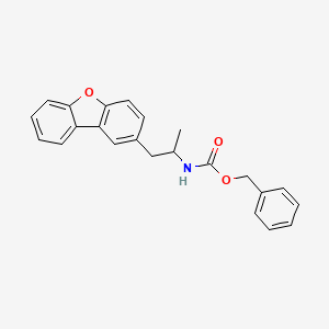 Benzyl (2-dibenzo[b,d]furan-2-yl-1-methylethyl)carbamate