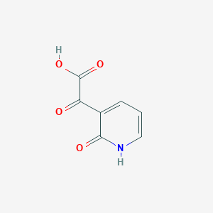 molecular formula C7H5NO4 B11497283 (2-Hydroxypyridin-3-yl)(oxo)acetic acid 