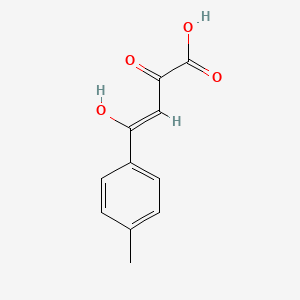 molecular formula C11H10O4 B1149755 2-羟基-4-氧代-4-(对甲苯基)丁-2-烯酸 CAS No. 113282-74-9