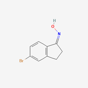 molecular formula C9H8BrNO B1149756 5-Bromo-1-indanone oxime CAS No. 185122-63-8