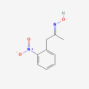 molecular formula C9H10N2O3 B1149773 (2-Nitrophenyl)acetone oxime CAS No. 15582-89-5