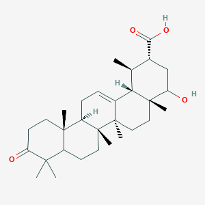 molecular formula C30H46O4 B1149784 22-ヒドロキシ-3-オキソ-12-ウルセン-30-酸 CAS No. 173991-81-6