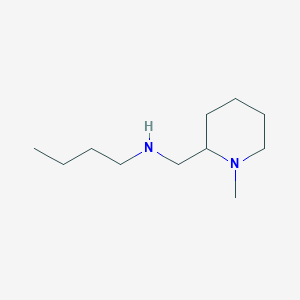 molecular formula C11H24N2 B1149794 Butyl[(1-methylpiperidin-2-yl)methyl]amine CAS No. 120990-87-6