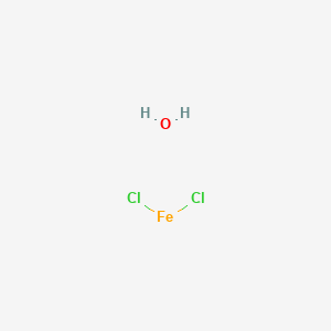 molecular formula Cl2FeH4O2 B1149798 FERROUS CHLORIDE DIHYDRATE CAS No. 16399-77-2
