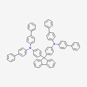 molecular formula C73H52N2 B1149813 9,9-Bis[4-[bis(biphenyl-4-yl)amino]phenyl]-9H-fluorene CAS No. 174141-92-5