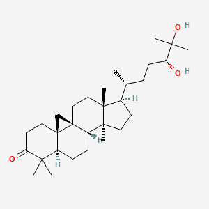 (1S,3R,8R,11S,12S,15R,16R)-15-[(2R,5R)-5,6-dihydroxy-6-methylheptan-2-yl]-7,7,12,16-tetramethylpentacyclo[9.7.0.01,3.03,8.012,16]octadecan-6-one