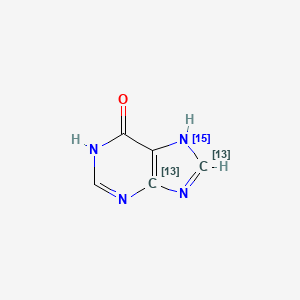 molecular formula C5H4N4O B1149853 1,7-Dihydropurin-6-one CAS No. 1246820-04-1