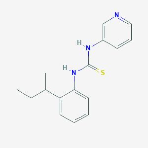 1-[2-(Butan-2-yl)phenyl]-3-pyridin-3-ylthiourea