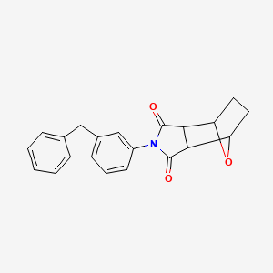 2-(9H-fluoren-2-yl)hexahydro-1H-4,7-epoxyisoindole-1,3(2H)-dione