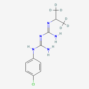 molecular formula C11H10D6ClN5 B1149932 Proguanil D6 