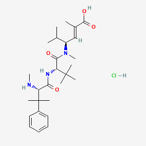 molecular formula C27H44ClN3O4 B1149938 Taltobulin (hydrochloride) 