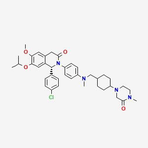 molecular formula C38H47ClN4O4 B1149942 NVP-CGM097 stereoisomer 