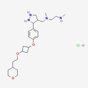 molecular formula C25H39ClN4O3 B1149969 EPZ020411 hydrochloride 
