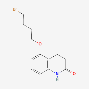 5-(4-Bromobutoxy)-3,4-dihydro-1H-quinolin-2-one