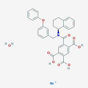 molecular formula C33H29NNaO9+ B1149999 A-317491 钠盐水合物 