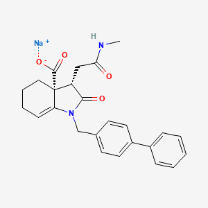 molecular formula C25H25N2NaO4 B1150021 Fumarate hydratase-IN-2 sodium salt 