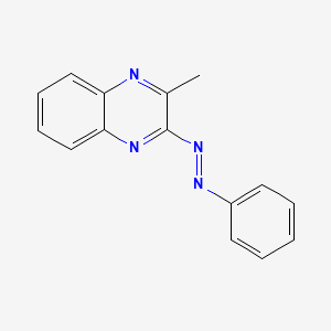 (3-Methylquinoxalin-2-yl)-phenyldiazene