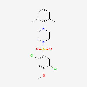 1-[(2,5-Dichloro-4-methoxyphenyl)sulfonyl]-4-(2,6-dimethylphenyl)piperazine