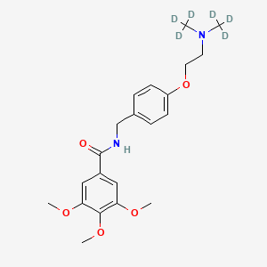 molecular formula C21H22D6N2O5 B1150036 Trimethobenzamide D6 