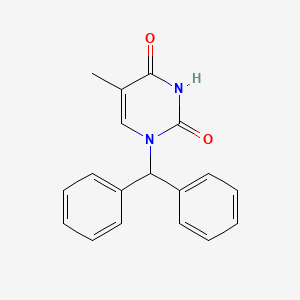 1-benzhydryl-5-methyl-2,4(1H,3H)-pyrimidinedione