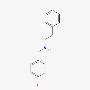 (4-Fluoro-benzyl)-phenethyl-amine