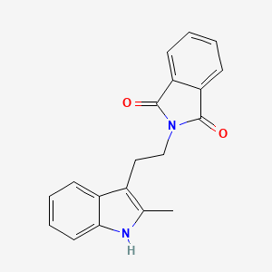 Isoindole-1,3-dione, 2-[2-(2-methyl-1H-indol-3-yl)ethyl]-