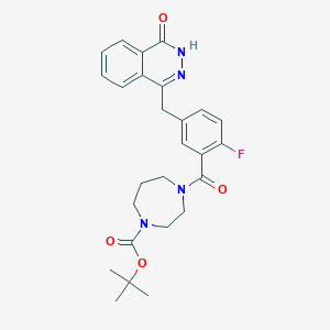 B115014 N-tert-Butyloxycarbonylamino KU-0058948 CAS No. 874116-49-1