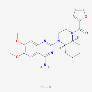 molecular formula C23H28ClN5O4 B115016 环氮唑辛盐酸盐 CAS No. 146929-33-1