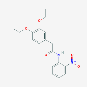 2-(3,4-diethoxyphenyl)-N-(2-nitrophenyl)acetamide