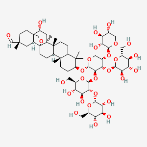 molecular formula C58H94O27 B1150181 Saponin CAS No. 8047-15-2