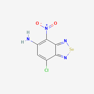 7-Chloro-4-nitro-2,1,3-benzoselenadiazol-5-amine