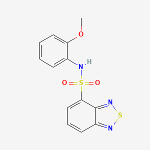 N-(2-methoxyphenyl)-2,1,3-benzothiadiazole-4-sulfonamide