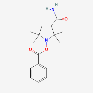 (3-carbamoyl-2,2,5,5-tetramethylpyrrol-1-yl) benzoate