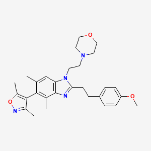 molecular formula C29H36N4O3 B1150288 Isox inact 
