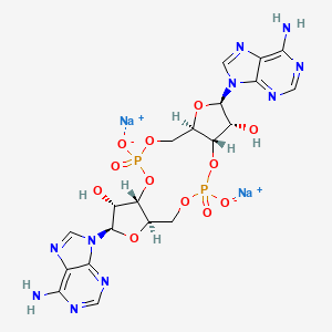 molecular formula C20H22N10Na2O12P2 B1150292 c-Di-AMP sodium salt 