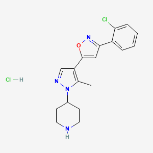 molecular formula C18H20Cl2N4O B1150297 CMPI hydrochloride 