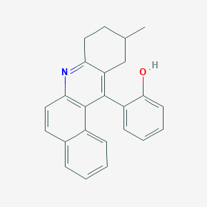 2-(10-Methyl-8,9,10,11-tetrahydrobenzo[a]acridin-12-yl)phenol